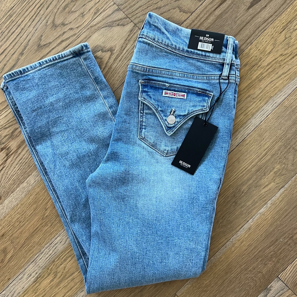 NWT Hudson Slim Straight Leg Jean Size 8 29